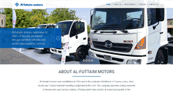 Desktop Screenshot of alfuttaimmotors.ae