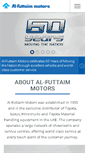 Mobile Screenshot of alfuttaimmotors.ae